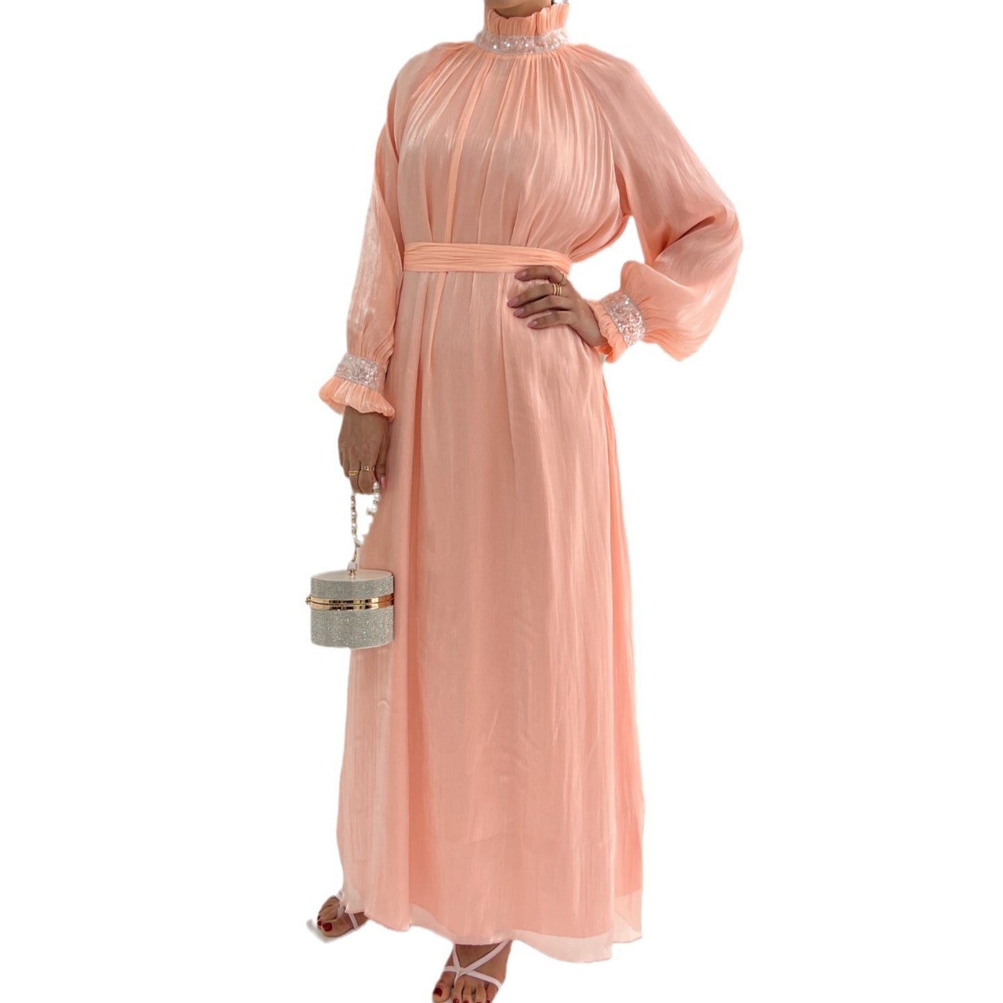 Exquisite Color Tied Dress