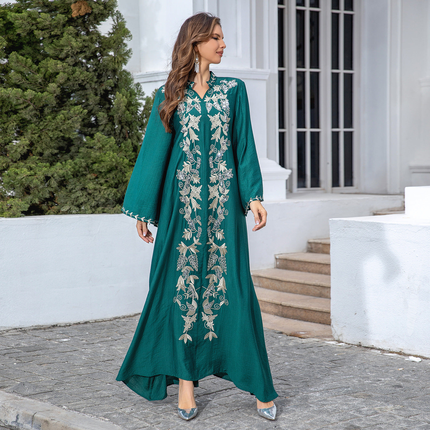 Embroidered Dress