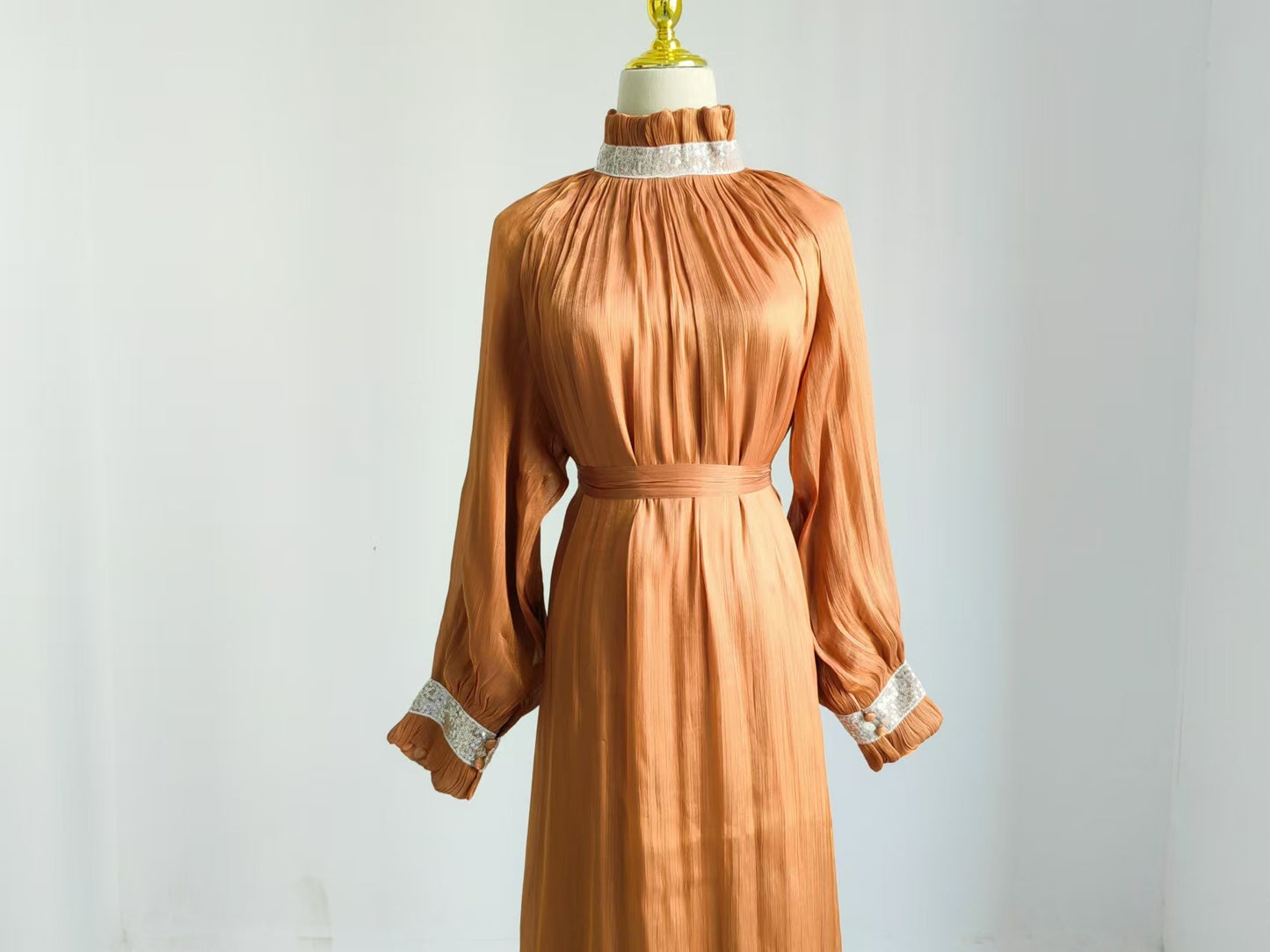 Exquisite Color Tied Dress