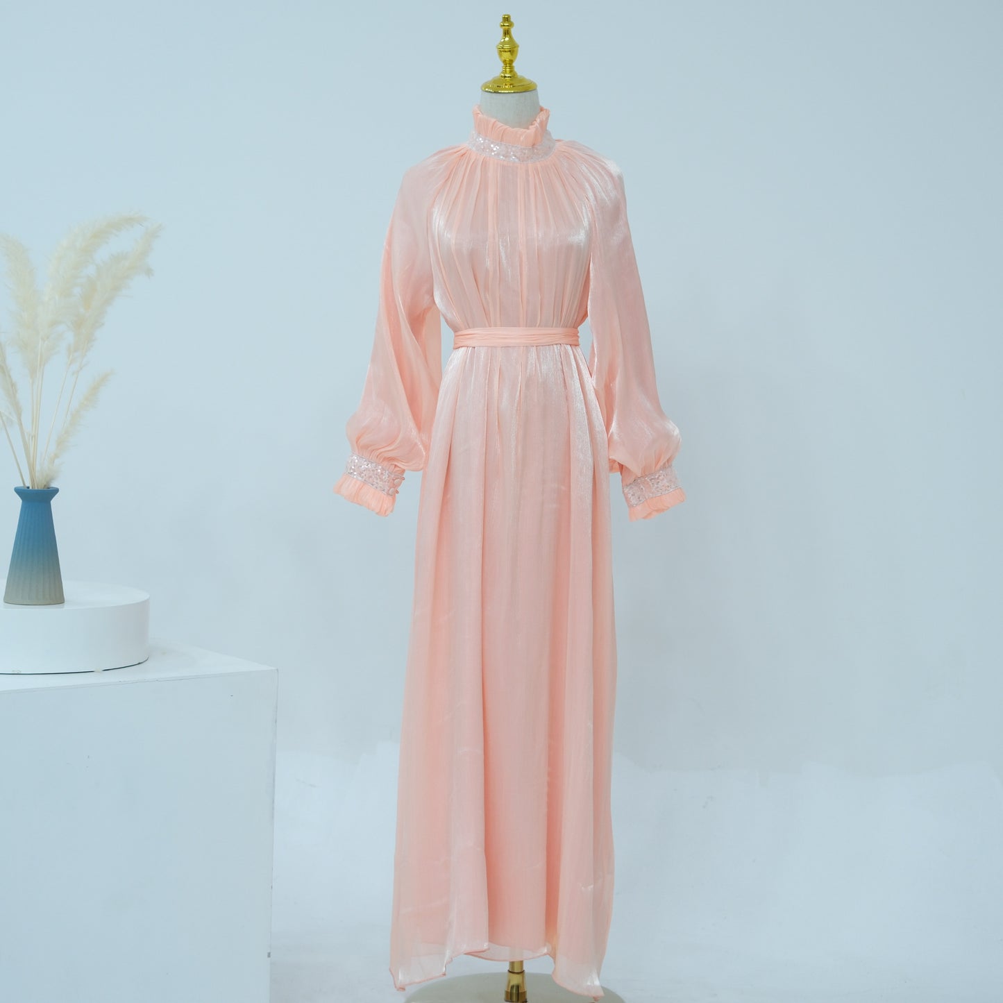 Exquisite Color Tied Dress